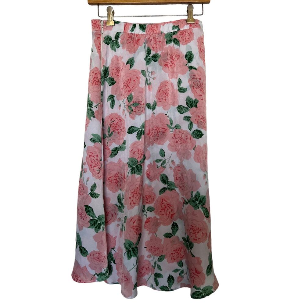 Show Me Your Mumu Moonlight Rose Floral Midi Skirt Size S - Picture 3 of 9